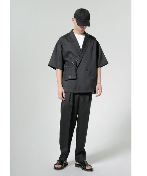 MONKEY TIME(モンキータイム)の「<monkey time> PE/TWL W/B 6SL SHT/シャツ(シャツ/ブラウス・メンズ・ブラック/ナチュラル・MEDIUM/LARGE/X-LARGE/SMALL)」の8枚目の写真