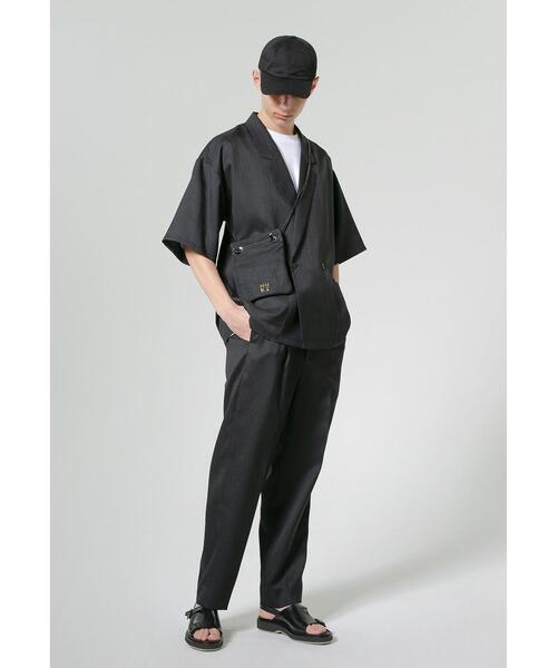 MONKEY TIME(モンキータイム)の「<monkey time> PE/TWL W/B 6SL SHT/シャツ(シャツ/ブラウス・メンズ・ブラック/ナチュラル・MEDIUM/LARGE/X-LARGE/SMALL)」の6枚目の写真