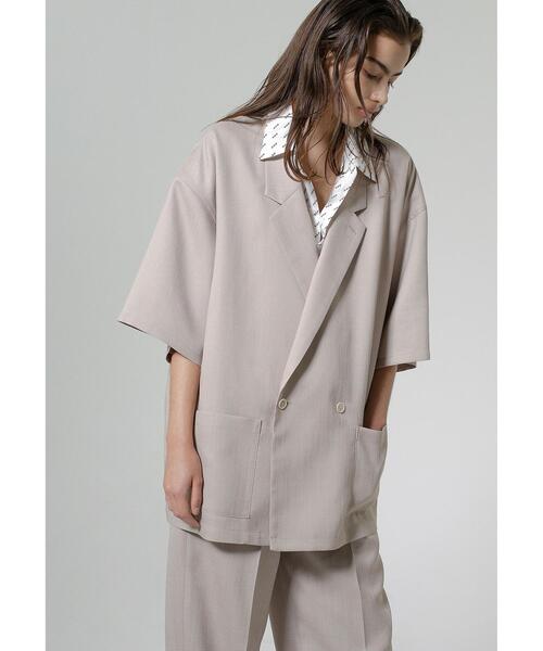 MONKEY TIME(モンキータイム)の「<monkey time> PE/TWL W/B 6SL SHT/シャツ(シャツ/ブラウス・メンズ・ブラック/ナチュラル・MEDIUM/LARGE/X-LARGE/SMALL)」の5枚目の写真