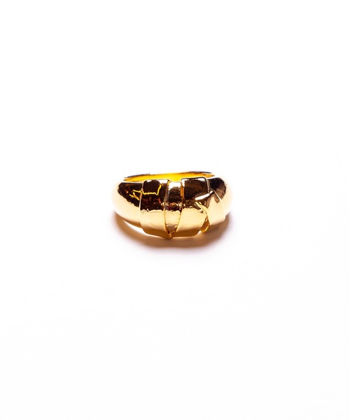 Ayler（アイラー）の「Ayler アイラー / RING ロールバンド太リング（リング・レディース・シルバー/ゴールド・11号/13号）」の6枚目の写真