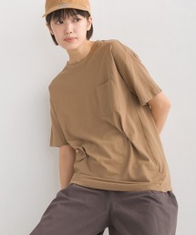 OMNES（オムネス）の「ユニセックス　製品洗い ポケット付無地半袖Tシャツ（Tシャツ/カットソー）」
