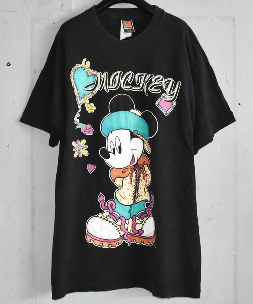 ヴィンテージ古着 Mickey ミッキー プリント Tシャツ Usa製 Tシャツ カットソー Vintage ヴィンテージ のファッション通販 Zozotown