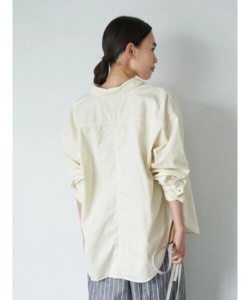 AMERICAN HOLIC（アメリカンホリック）の「CPOシャツ　〇＊（シャツ/ブラウス・レディース・インディゴブルー/カーキ/アイボリー・FREE）」の18枚目の写真