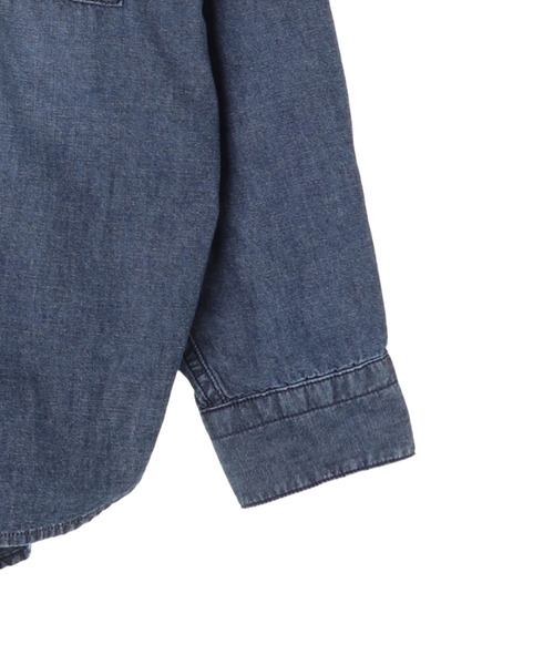 AMERICAN HOLIC（アメリカンホリック）の「CPOシャツ　〇＊（シャツ/ブラウス・レディース・インディゴブルー/カーキ/アイボリー・FREE）」の13枚目の写真