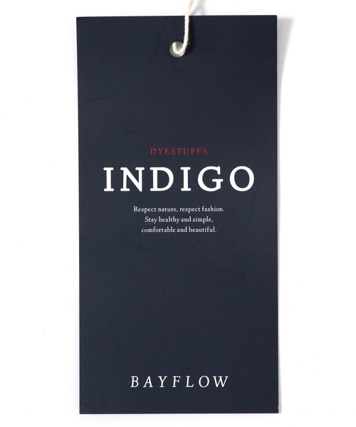 BAYFLOW（ベイフロー）の「インディゴチェックシャツ（シャツ/ブラウス・メンズ・ベージュ/ネイビー/マルーン・SMALL/MEDIUM/LARGE）」の22枚目の写真
