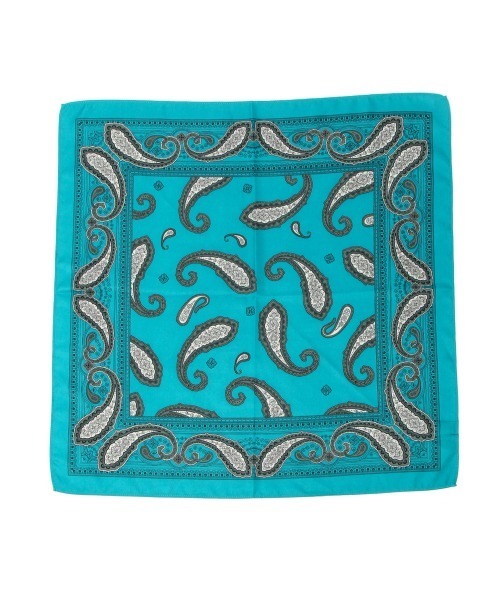 PAGEBOY（ページボーイ）の「モードペイズリースカーフ（ストール/ショール・レディース・ブラック/ブルー系その他5/オフホワイト・FREE）」の9枚目の写真