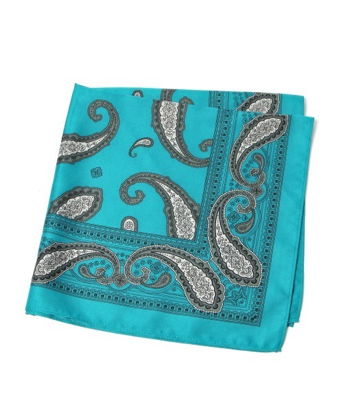 PAGEBOY（ページボーイ）の「モードペイズリースカーフ（ストール/ショール・レディース・ブラック/ブルー系その他5/オフホワイト・FREE）」の15枚目の写真