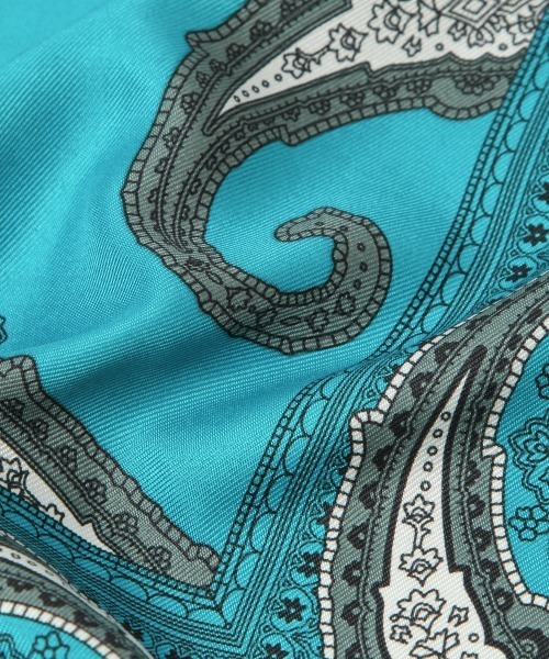 PAGEBOY（ページボーイ）の「モードペイズリースカーフ（ストール/ショール・レディース・ブラック/ブルー系その他5/オフホワイト・FREE）」の18枚目の写真