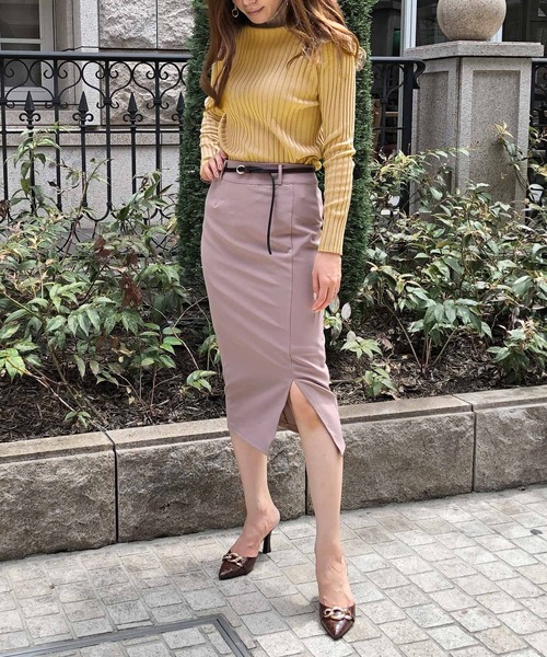 Julia Boutique(ジュリアブティック)の「ネックが選べるベーシックリブニットトップス/20510(ニット/セーター・レディース・ホワイト系その他/ブラック系その他/ベージュ系その他/レッド系その他/ホワイト系その他2/ブラック系その他2/ベージュ系その他2/レッド系その他2/ブラウン系その他/パープル系その他2/ブラウン系その他2/パープル系その他/グリーン系その他/ベージュ系1/ベージュ系2/イエロー系その他/グリーン系その他2/イエロー系その他2・ONE)」の20枚目の写真