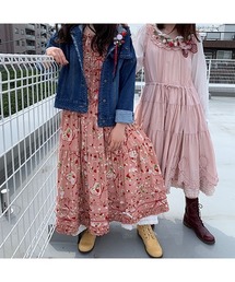 PINK HOUSE（ピンクハウス）の「ワッペン付きデニムフード