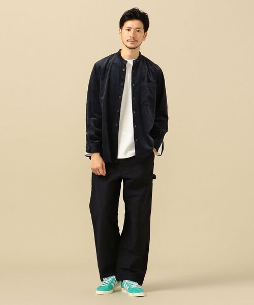 SHIPS（シップス）の「SHIPS: サテン トリプルステッチ ペインター ワークパンツ（カーゴパンツ・メンズ・ベージュ/ネイビー/ナチュラル・LARGE/SMALL/MEDIUM）」の20枚目の写真