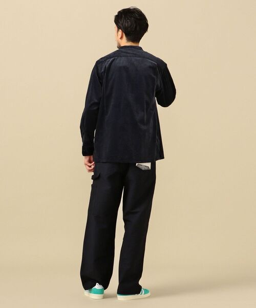 SHIPS（シップス）の「SHIPS: サテン トリプルステッチ ペインター ワークパンツ（カーゴパンツ・メンズ・ベージュ/ネイビー/ナチュラル・LARGE/SMALL/MEDIUM）」の18枚目の写真