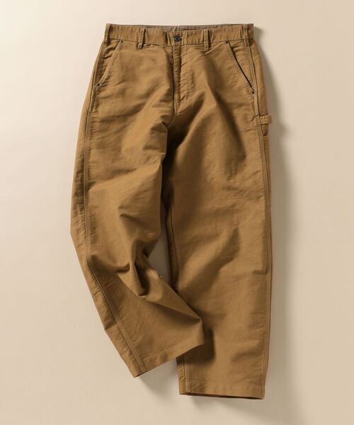 SHIPS（シップス）の「SHIPS: サテン トリプルステッチ ペインター ワークパンツ（カーゴパンツ・メンズ・ベージュ/ネイビー/ナチュラル・LARGE/SMALL/MEDIUM）」の14枚目の写真