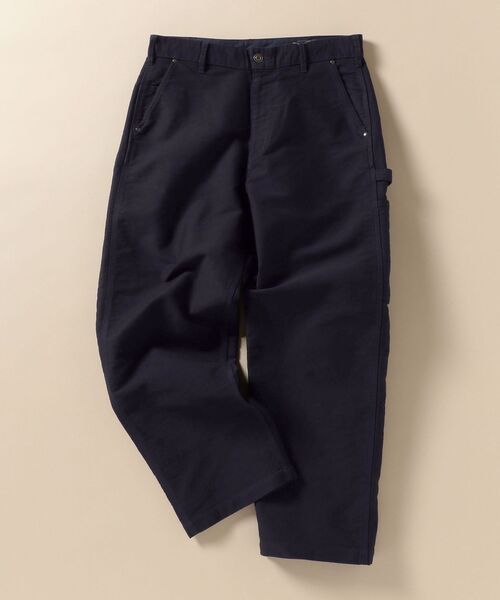 SHIPS（シップス）の「SHIPS: サテン トリプルステッチ ペインター ワークパンツ（カーゴパンツ・メンズ・ベージュ/ネイビー/ナチュラル・LARGE/SMALL/MEDIUM）」の12枚目の写真