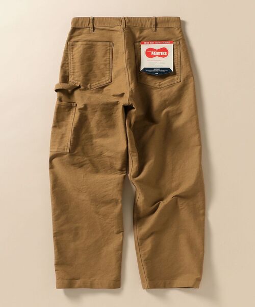 SHIPS（シップス）の「SHIPS: サテン トリプルステッチ ペインター ワークパンツ（カーゴパンツ・メンズ・ベージュ/ネイビー/ナチュラル・LARGE/SMALL/MEDIUM）」の10枚目の写真