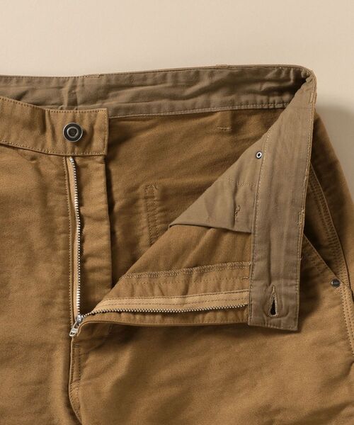 SHIPS（シップス）の「SHIPS: サテン トリプルステッチ ペインター ワークパンツ（カーゴパンツ・メンズ・ベージュ/ネイビー/ナチュラル・LARGE/SMALL/MEDIUM）」の6枚目の写真