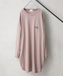 NUMBER (N)INE | 【NUMBER (N)INE】《別注》カラーステッチ ロングスリット ラウンドルーズロンT(Tシャツ/カットソー)