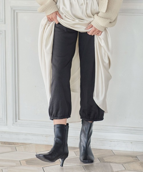 KOBE LETTUCE(コウベレタス)の「選べる3タイプ 裏起毛ペチコートスカート・パンツ(その他アンダーウェア/インナー・レディース・ブラック/ブラック系その他/ベージュ系その他/ライトベージュ/ベージュ系その他2/ブラック系その他2・1/2/3)」の19枚目の写真