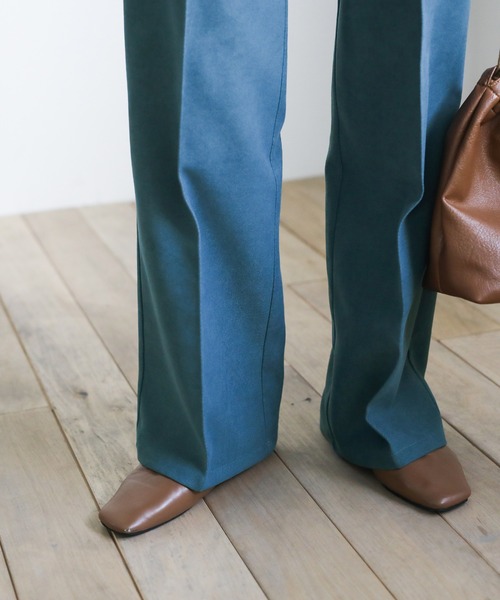 select MOCA（セレクトモカ）の「2021 SS シンプルツイルストレートパンツ（その他パンツ・レディース・ピンク/ライム/ブルー・SMALL/MEDIUM）」の22枚目の写真