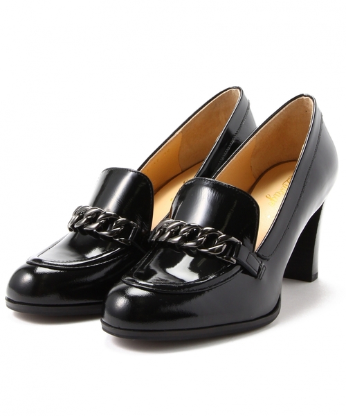 ODETTE E ODILE（オデットエオディール）の「ルクサージュ/L チェーンローファー PS75（パンプス・レディース・ブラック/ブラウン/その他1・23cm/24cm/22cm/22.5cm/23.5cm/24.5cm）」の3枚目の写真