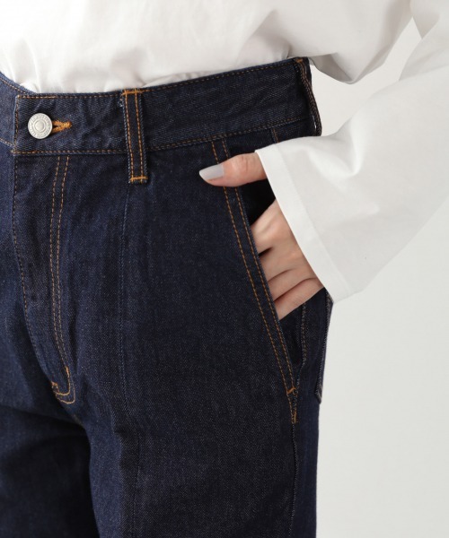 LOWRYS FARM（ローリーズファーム）の「ＣＯＮＥフロントスリットデニムパンツ　926721（デニムパンツ・レディース・ワンウォッシュ・SMALL/MEDIUM/LARGE）」の7枚目の写真