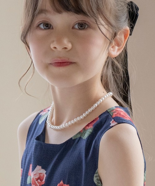 Catherine Cottage(キャサリンコテージ)の「キッズ一連パールネックレス(ネックレス・キッズ・ホワイト・FREE)」の4枚目の写真