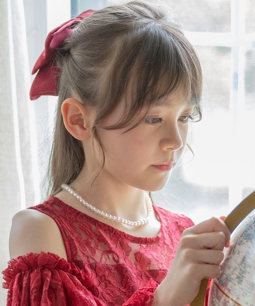 Catherine Cottage(キャサリンコテージ)の「キッズ一連パールネックレス(ネックレス・キッズ・ホワイト・FREE)」の7枚目の写真