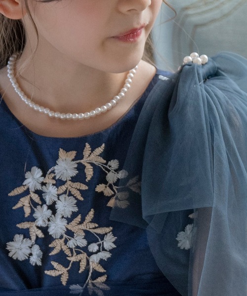 Catherine Cottage(キャサリンコテージ)の「キッズ一連パールネックレス(ネックレス・キッズ・ホワイト・FREE)」の5枚目の写真