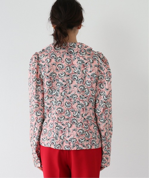 シュリンプス (Shrimps) レディース 長袖Tシャツ トップス Jared Logo Long Sleeve T-Shirt (Cream/Cherries) シュリンプス Shrimps（レディースファッション）の通販