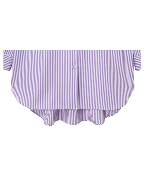 STYLE DELI（スタイルデリ）の「ロングストライプ柄シャツ