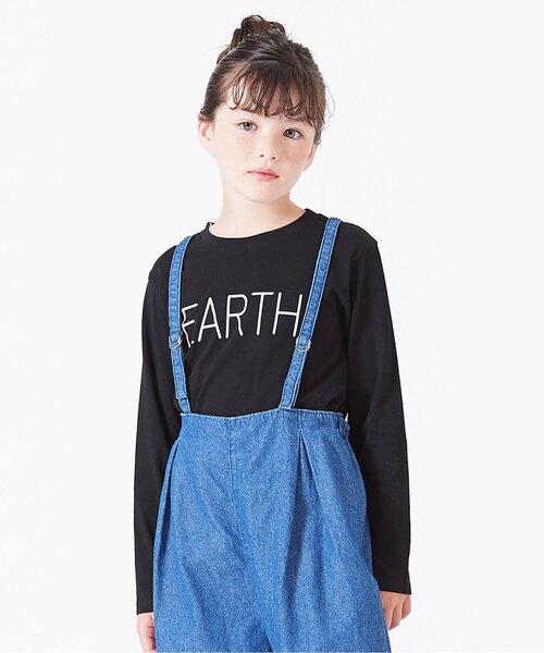 BREEZE(ブリーズ)の「/BasicロゴTシャツ(Tシャツ/カットソー・キッズ・ベージュ/イエロー/ベビーピンク/オフホワイト/チャコール/サックスブルー/ミント/グレー・120/100/110/150/90/140/130)」の1枚目の写真