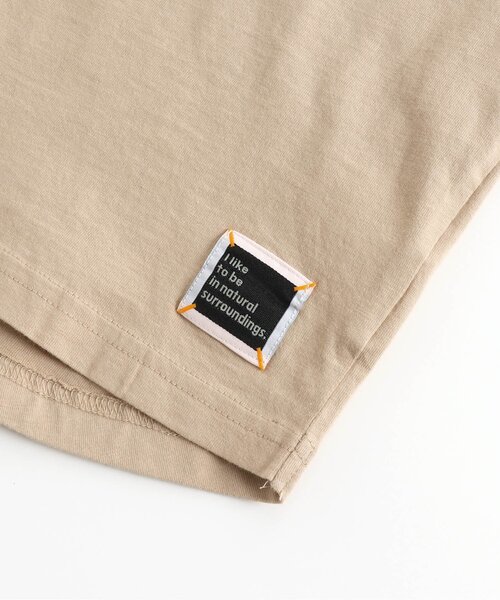 BREEZE(ブリーズ)の「/BasicロゴTシャツ(Tシャツ/カットソー・キッズ・ベージュ/イエロー/ベビーピンク/オフホワイト/チャコール/サックスブルー/ミント/グレー・120/100/110/150/90/140/130)」の19枚目の写真