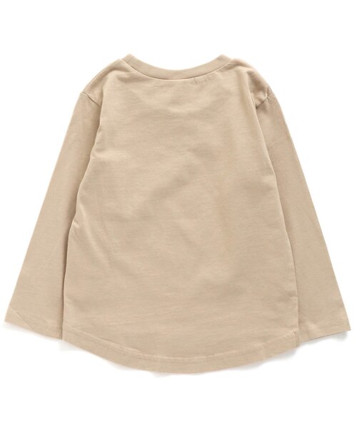 BREEZE(ブリーズ)の「/BasicロゴTシャツ(Tシャツ/カットソー・キッズ・ベージュ/イエロー/ベビーピンク/オフホワイト/チャコール/サックスブルー/ミント/グレー・120/100/110/150/90/140/130)」の21枚目の写真