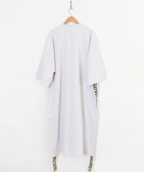 HOLIDAY スーパーファインドライショートスリーブロングドレス (テープ) HOLIDAY（ホリデイ）の「SUPER FINE DRY S/S LONG DRESS (TAPE