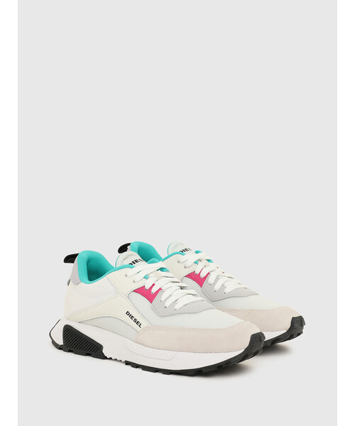 DIESEL（ディーゼル）の「レディース MIXマテリアル スニーカー（スニーカー・レディース・ブラック/ホワイト/パープル・38/37/39/35/36）」の10枚目の写真