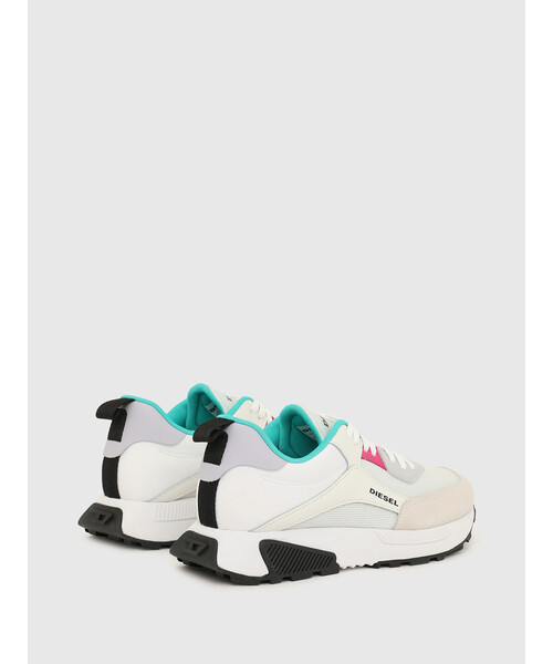 DIESEL（ディーゼル）の「レディース MIXマテリアル スニーカー（スニーカー・レディース・ブラック/ホワイト/パープル・38/37/39/35/36）」の11枚目の写真