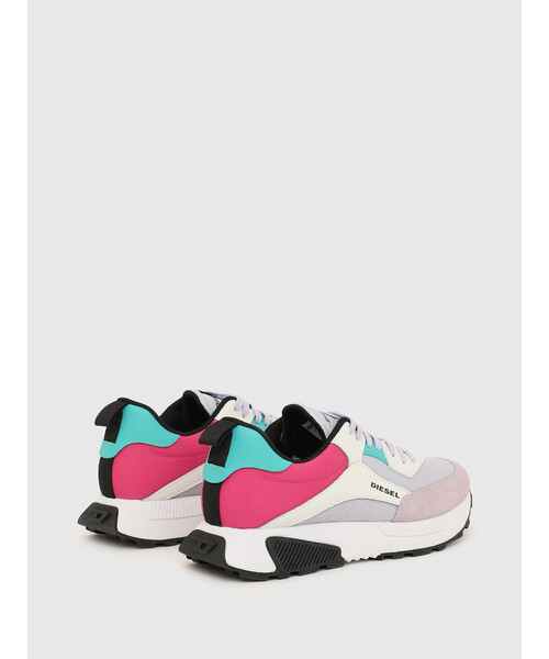 DIESEL（ディーゼル）の「レディース MIXマテリアル スニーカー（スニーカー・レディース・ブラック/ホワイト/パープル・38/37/39/35/36）」の17枚目の写真