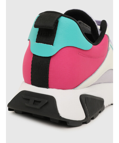 DIESEL（ディーゼル）の「レディース MIXマテリアル スニーカー（スニーカー・レディース・ブラック/ホワイト/パープル・38/37/39/35/36）」の19枚目の写真