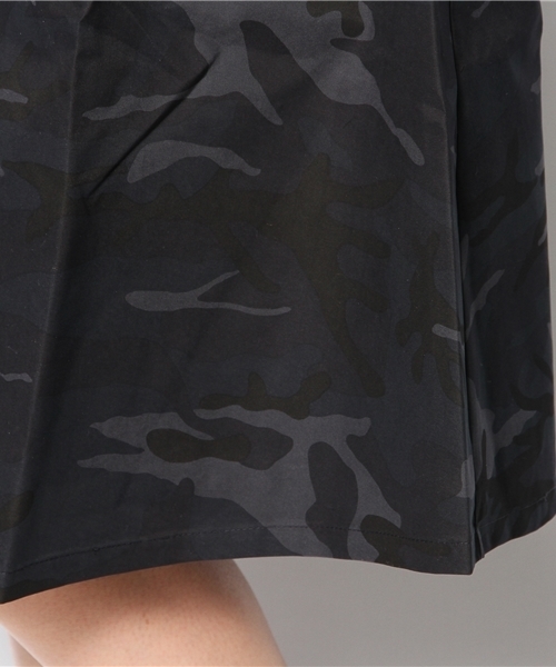 CIAOPANIC(チャオパニック)の「【Ciaopanic】カモプリントフレアスカート(スカート・レディース・ネイビー/グリーン/カーキ・FREE)」の7枚目の写真