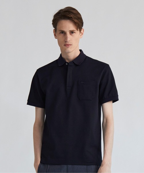 Lacoste 黒 ポロシャツ LACOSTE ポロシャツ 「LACOSTE for BEAUTY＆YOUTH」 1トーン