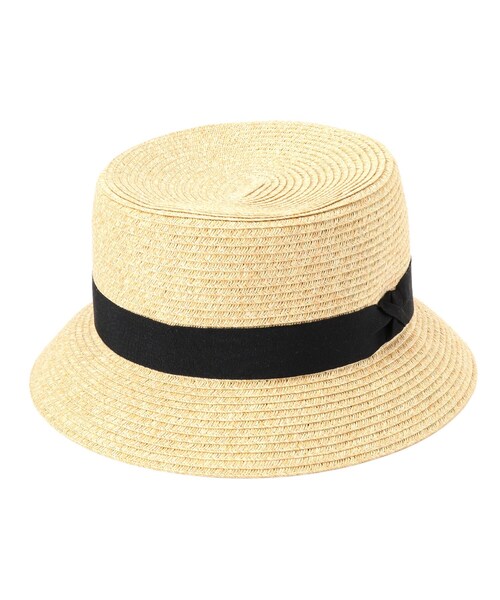 DRESKIP（ドレスキップ）の「◆ブレード小つばハット（ハット・レディース・ブラック/ダークブラウン/アイボリー/ベージュ系3・00）」の4枚目の写真
