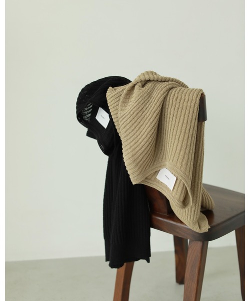 TODAYFUL ハーフスリーブリネンニット美品 TODAYFUL（トゥデイフル）の「ハーフスリーブリネンニット（T