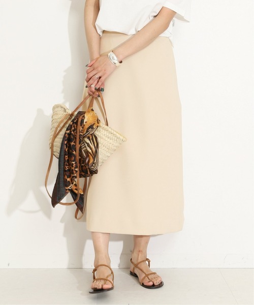 VERMEIL par iena*ダブルクロスセミタイトスカート*40*未使用品 VERMEIL par iena（ヴェルメイユパーイエナ）の「ダブルクロス