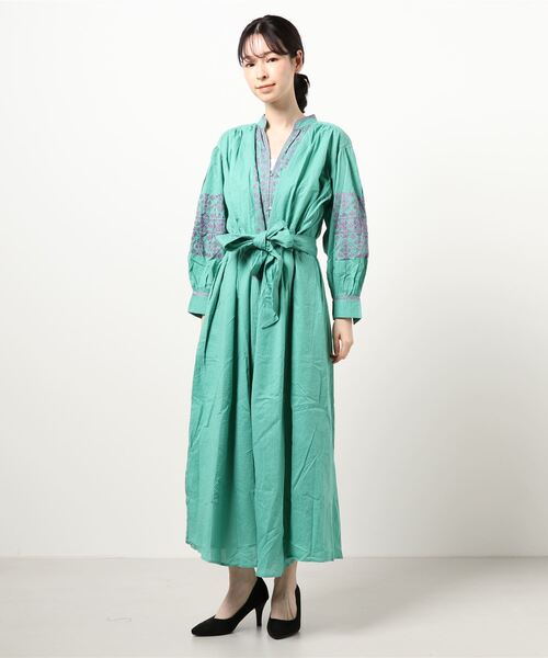 Ne C Dobby Quittez Dress ワンピース Stripe Pas ヌキテパ ワンピース ヌキテパ のファッション Emb Pas Quittez