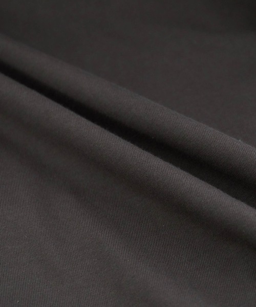 ROPE' PICNIC（ロペピクニック）の「【ラク美Tee】【TRUE COTTON】モックネックフレンチトップス（Tシャツ/カットソー・レディース・ベージュ/オフホワイト/グリーン系その他2/スミクロ/レンガ・38）」の14枚目の写真