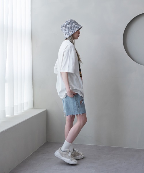 UNE MANSION（ユヌマンション）の「ミッドナイトプリント半袖Tシャツ（Tシャツ/カットソー・レディース・ベージュ/アイボリー/ブラック・FREE）」の20枚目の写真