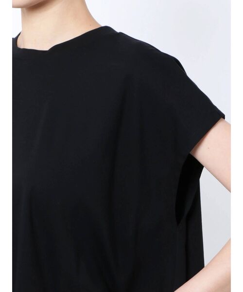 ELENDEEK（エレンディーク）の「アシンメトリーカットソー（Tシャツ/カットソー・レディース・オフホワイト/ブラック/オレンジ・FREE）」の9枚目の写真