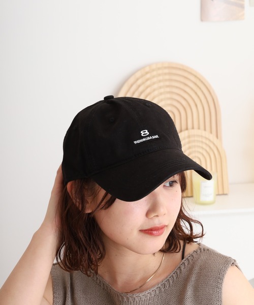 FUNALIVE（ファンアライブ）の「RUCCHE　刺繍CAP（キャップ・メンズ・ベージュ/アイボリー/ブラック/ブラック系その他3/ネイビー/グリーン系その他/グリーン/ブルー/ブルー系その他3/ブラック系その他2/ブラック系その他/ブラック系その他4/グレー系その他/ブルー系その他/ブルー系その他2/ベージュ系その他3/ホワイト系その他/レッド/ベージュ系その他4/ホワイト/ピンク/グレー/ベージュ系その他2/ベージュ系その他/イエロー/オリーブ/サックスブルー/ブラウン/ピンク系/レッド系/アイボリー系4/オリーブ系/ネイビー系/ネイビー系1/ネイビー系2/ネイビー系3/ブラック系1/ライトグレー系/ブラウン系/アイボリー系1/アイボリー系2/アイボリー系3/ベージュ系その他6/ベージュ系その他7/ブルー系その他4/ブラック系/ブラック系その他7/グレー系その他2/ベージュ系その他5/ホワイト系その他2/ブラック系その他5/ブラック系その他6/ワイン/チャコール/レッド系その他/グレー系その他3・FREE/F）」の12枚目の写真