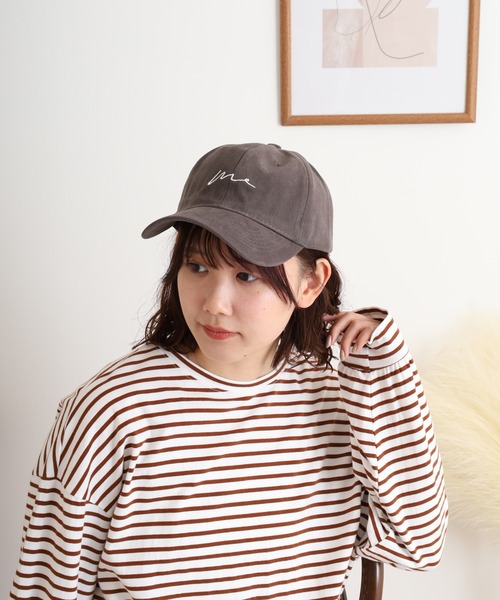 FUNALIVE（ファンアライブ）の「RUCCHE　刺繍CAP（キャップ・メンズ・ベージュ/アイボリー/ブラック/ブラック系その他3/ネイビー/グリーン系その他/グリーン/ブルー/ブルー系その他3/ブラック系その他2/ブラック系その他/ブラック系その他4/グレー系その他/ブルー系その他/ブルー系その他2/ベージュ系その他3/ホワイト系その他/レッド/ベージュ系その他4/ホワイト/ピンク/グレー/ベージュ系その他2/ベージュ系その他/イエロー/オリーブ/サックスブルー/ブラウン/ピンク系/レッド系/アイボリー系4/オリーブ系/ネイビー系/ネイビー系1/ネイビー系2/ネイビー系3/ブラック系1/ライトグレー系/ブラウン系/アイボリー系1/アイボリー系2/アイボリー系3/ベージュ系その他6/ベージュ系その他7/ブルー系その他4/ブラック系/ブラック系その他7/グレー系その他2/ベージュ系その他5/ホワイト系その他2/ブラック系その他5/ブラック系その他6/ワイン/チャコール/レッド系その他/グレー系その他3・FREE/F）」の18枚目の写真