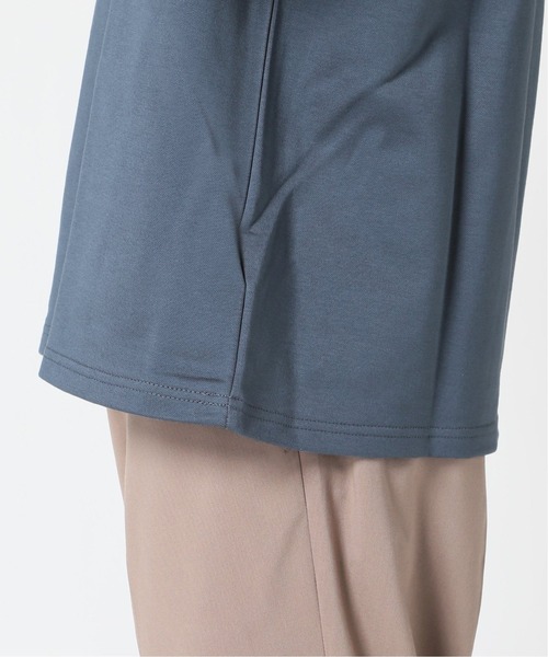 MANUAL ALPHABET（マニュアル アルファベット）の「MANUAL ALPHABET キーネックワイドカットソー（Tシャツ/カットソー・メンズ・アイボリー/キャメル/クリアブルー・MEDIUM/LARGE）」の18枚目の写真